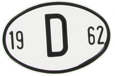 Landesplakette D 1962