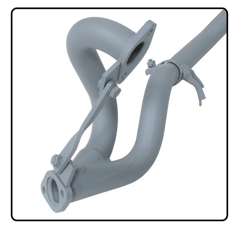 Vorderes Auspuffrohr Zylinder 1+3 für VW Oldtimer Waterboxer