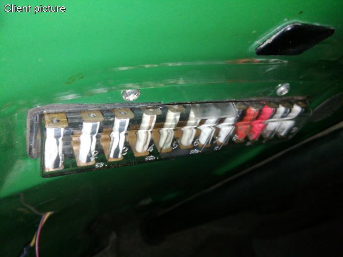 Sicherungskastenabdeckung (12 Sicherungen)