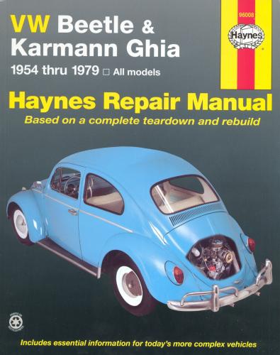 Reparaturanleitung für VW Käfer ab 1954