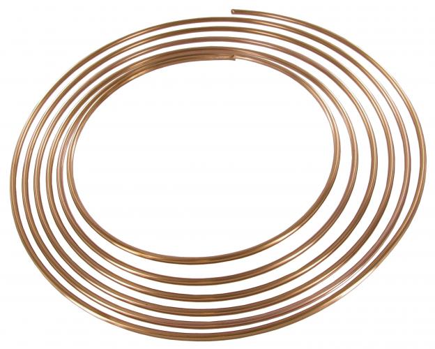 Kupfer-Bremsleitung Ø 5 mm (5 Meter)