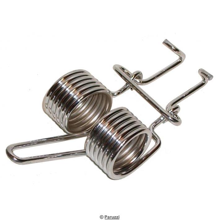 Verchromte hintere Deckfeder