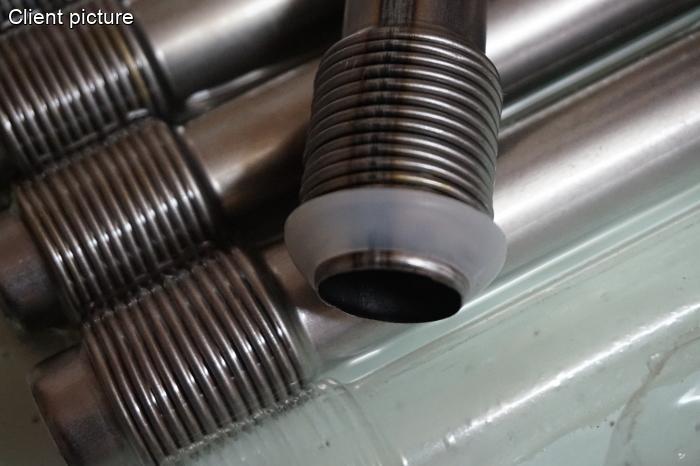 Stößelrohrdichtungen aus Silikon (16 Stück)