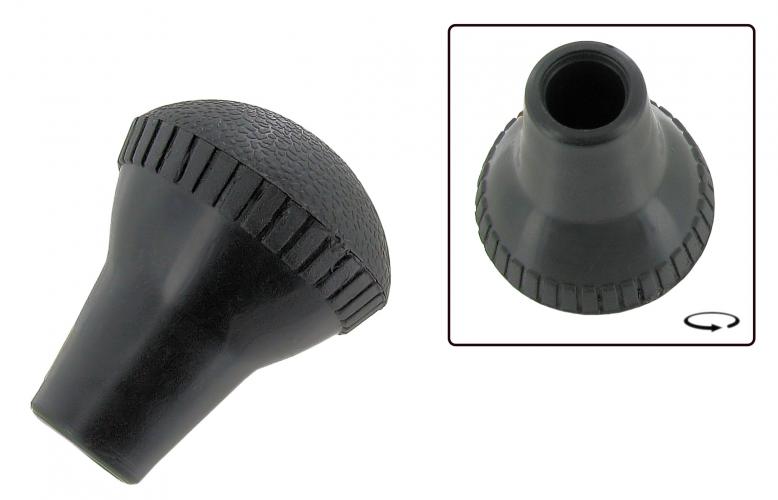 Schaltknopf schwarz M12 Gewinde für VW Typ 3