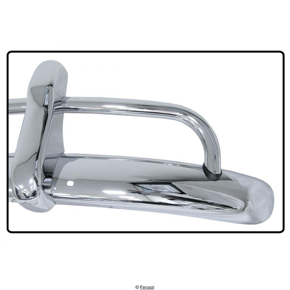 Hintere Stoßstange mit Verstärkungsrohr Chrom (USA-Modelle)