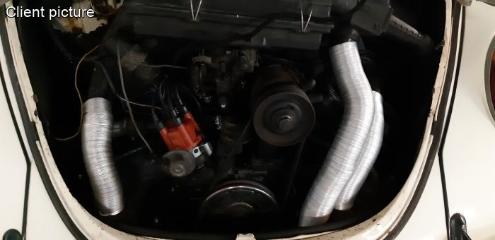 Heizungsschlauch oder Luftfilterschlauch aus Aluminium