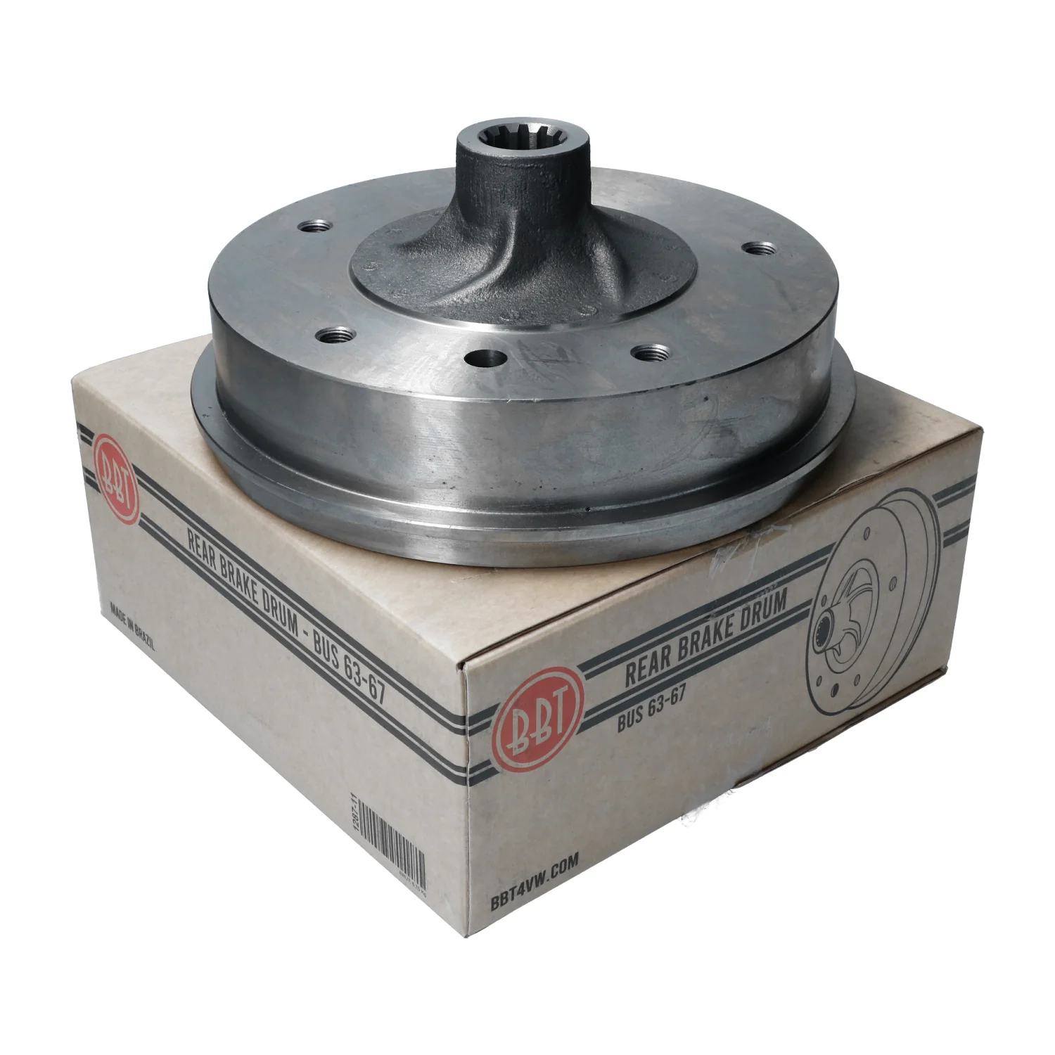 Bremstrommel hinten 5-Loch 5x205 Bus 08/63-07/67