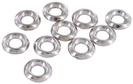 Konische Unterlegscheibe Edelstahl poliert 4,4 mm