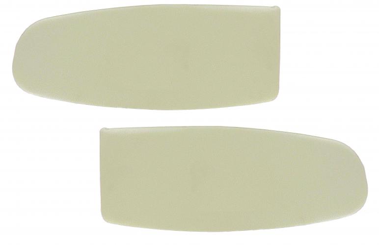 Sonnenblende weiß ohne Spiegel – patentierter Jersey-S.C.-Mechanismus