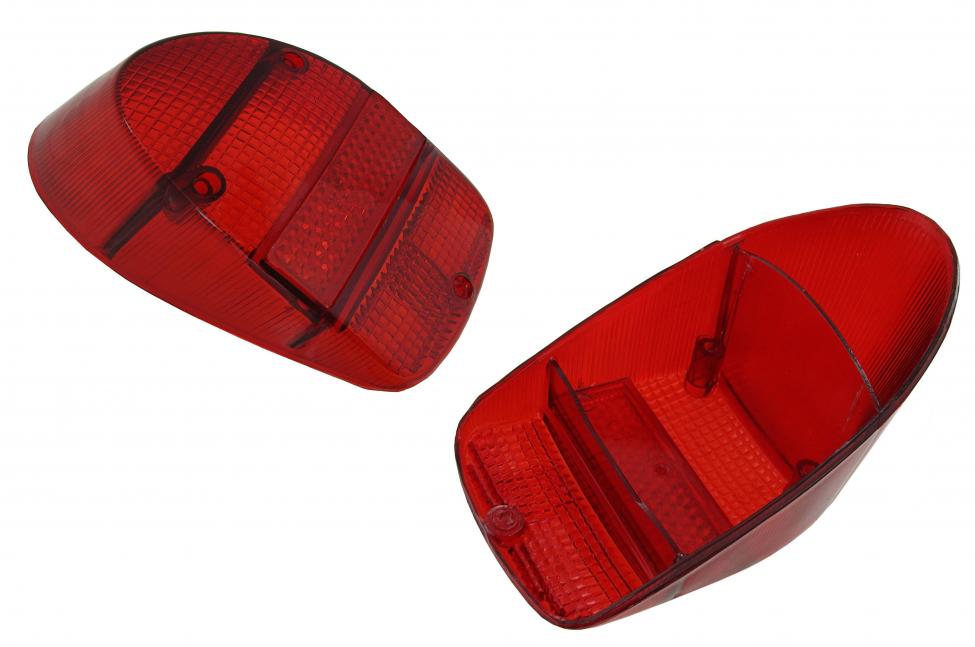 Rücklichtglas USA rot komplett 1967-1969