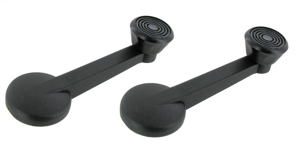 Fensterkurbel komplett schwarz für VW Oldtimer 1967-1986