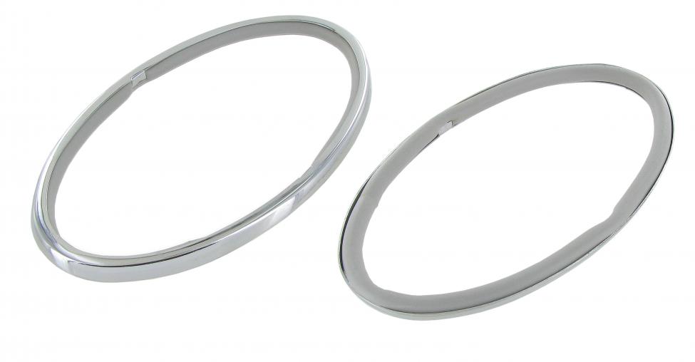 Rücklicht Chromringe für VW Oldtimer | Gummidichtung