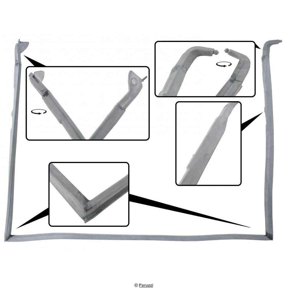 Türdichtung Cabrio A-Qualität rechts