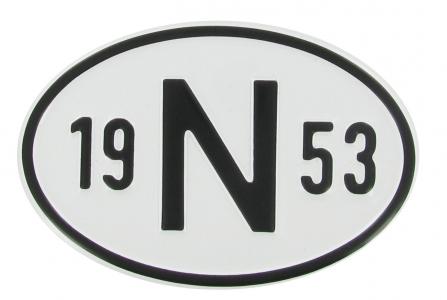 Landeskennzeichen N 1953