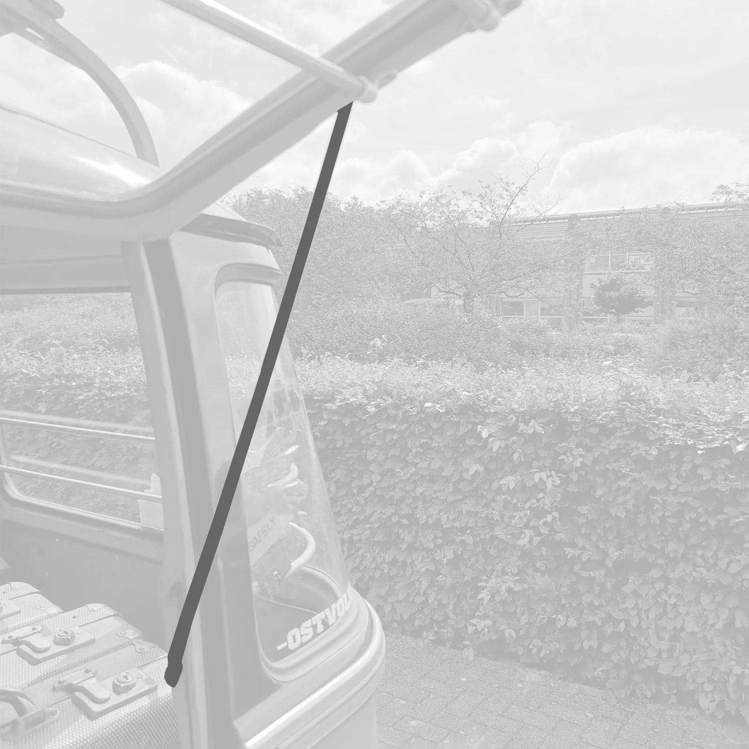 Heckklappestütze VW Bus 55-63 BBT Production