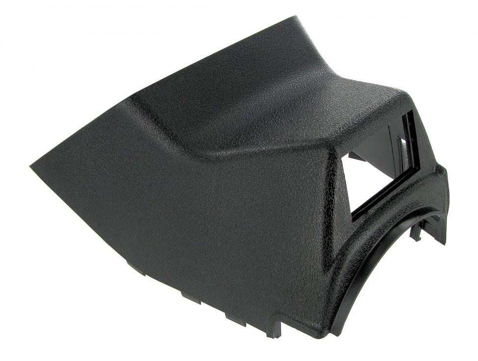 Lenksäule Abdeckung oben Satin Schwarz für T3 Bulli