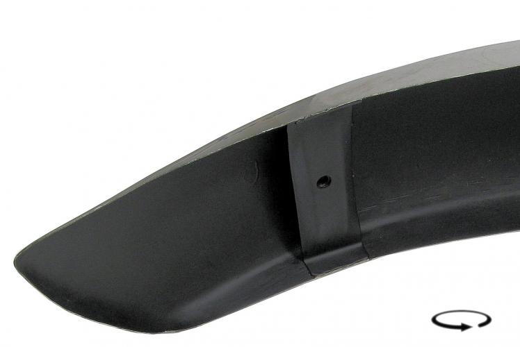 Stoßstangen USA, polierter Edelstahl, Schrägschnitt