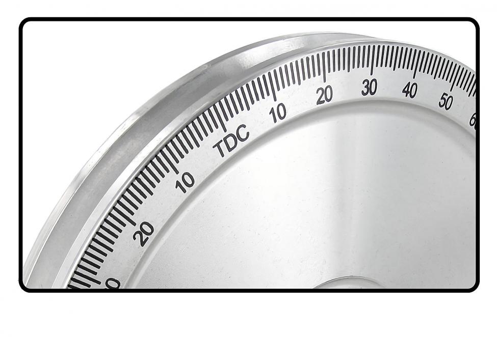 Aluminium Kurbelwellenriemenscheibe 170mm mit Skalierung