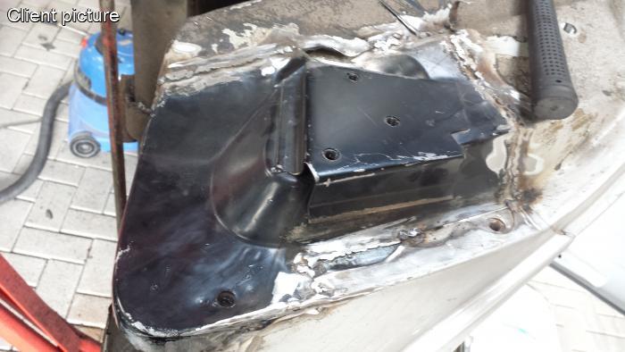 Stoßstangenaufnahme vorne rechts B-Qualität