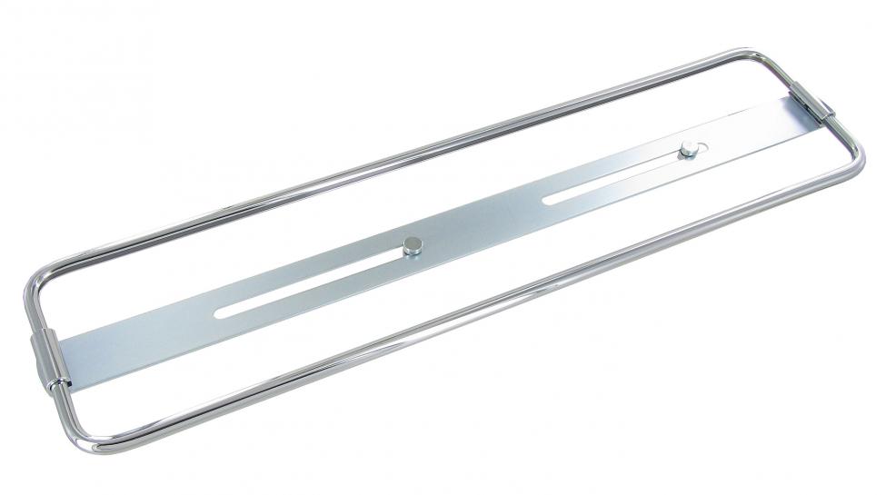 Verchromter Kennzeichenhalter für VW-Oldtimer | Aluminium