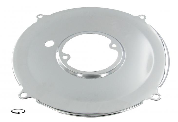 Lichtmaschinen-Außenplatte Chrom für VW Typ 1 Motor 105mm
