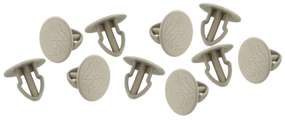 Verkleidungsplatte Klammern hellbeige für T3 Bulli