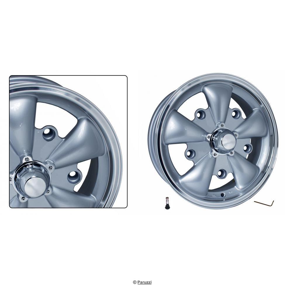 EMPI GT-5 Felge silber (pro Stück)