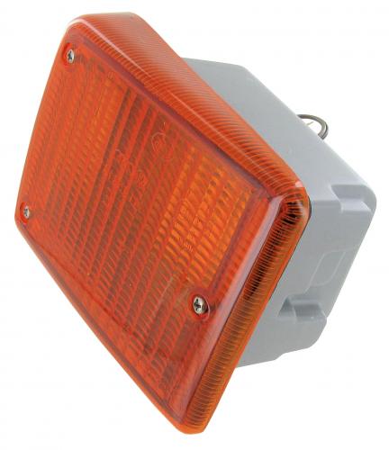 Blinkereinheit komplett Bernstein Orange Glas rechts