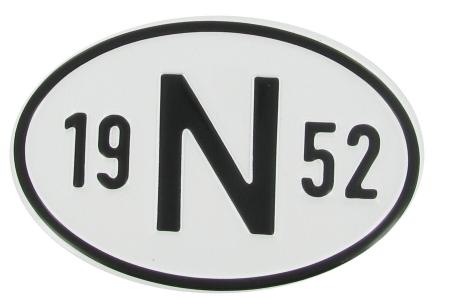 Landesplakette N 1952