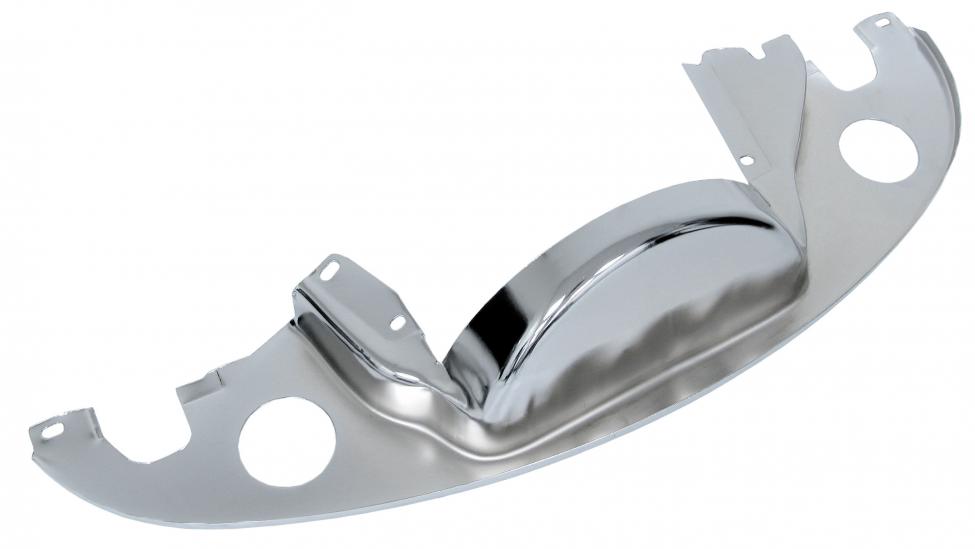 Motorabdeckplatte Chrom Standard für VW-Oldtimer