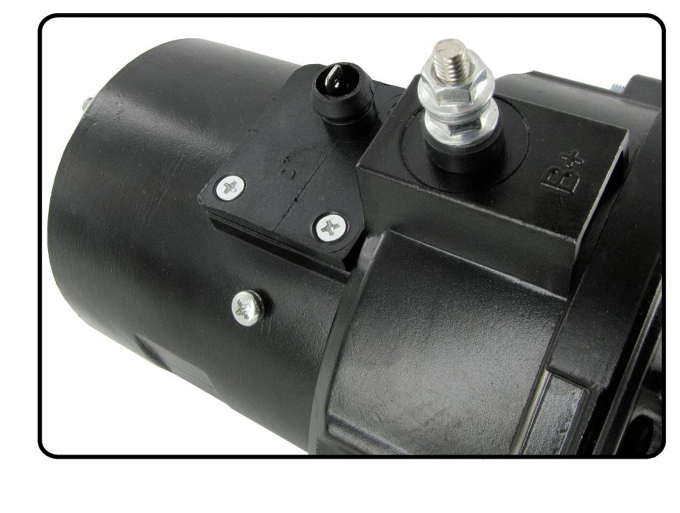75A Lichtmaschine schwarz für VW Typ 1 Motoren