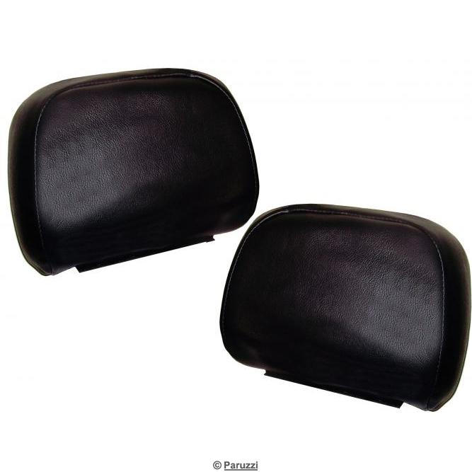 Kopfstützenbezug schwarz (pro Paar)