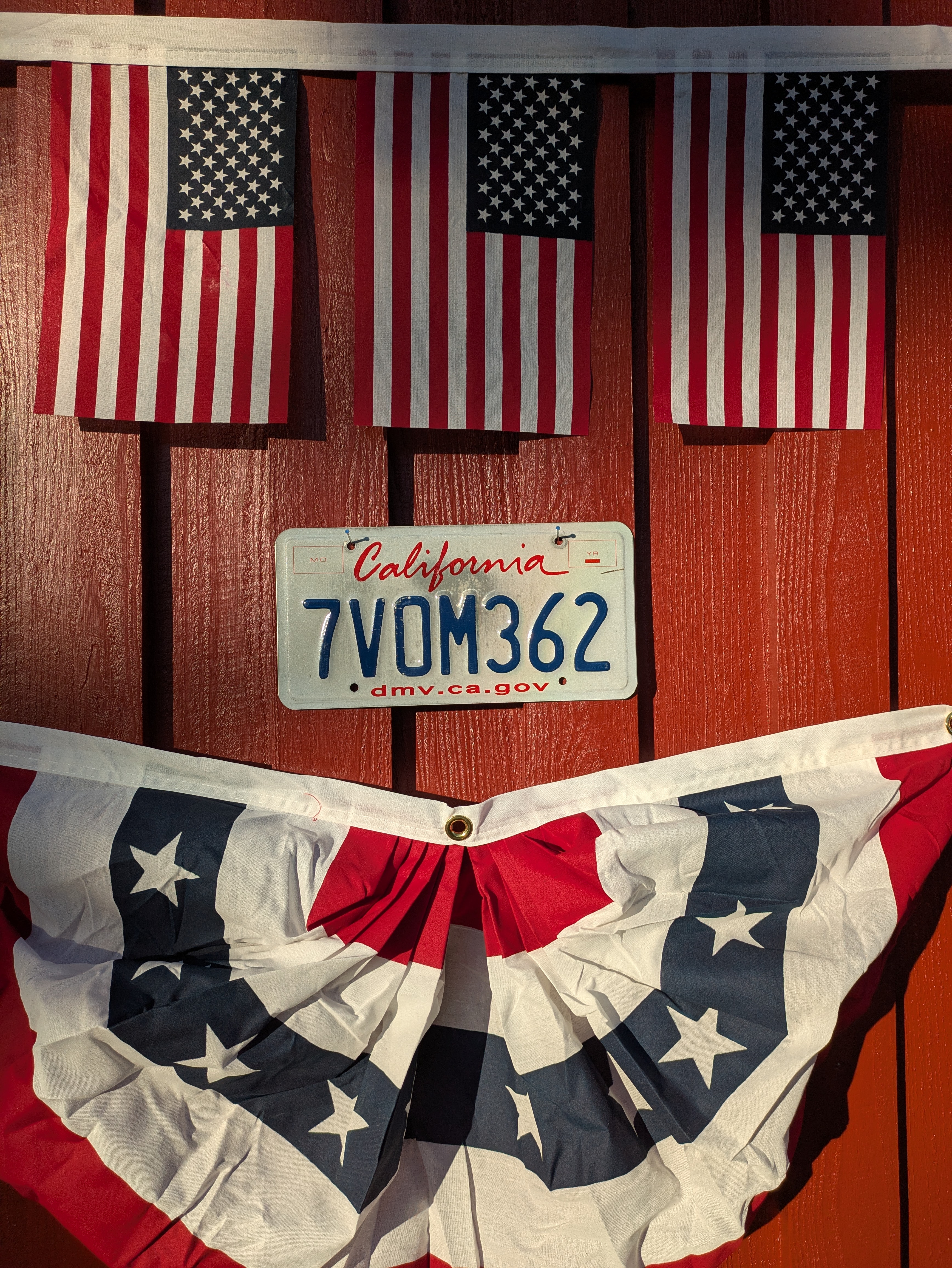 USA Nummernschild 
