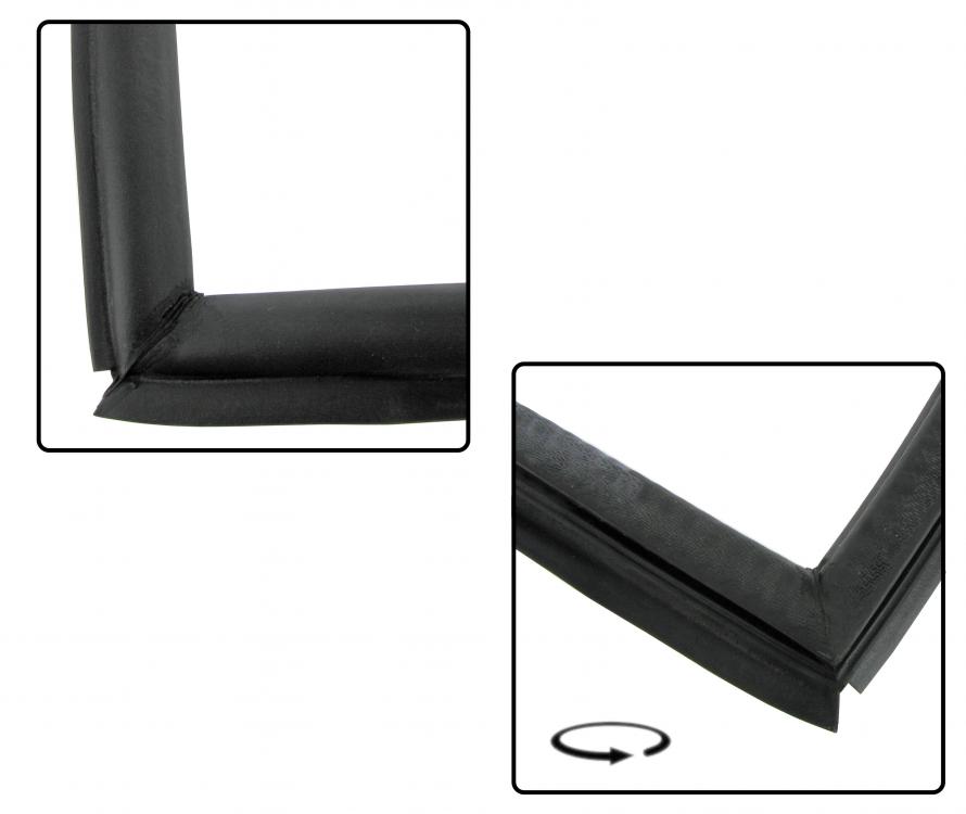 Hinteres Seitenfenster Dichtung Gummi Karmann Ghia 1971+