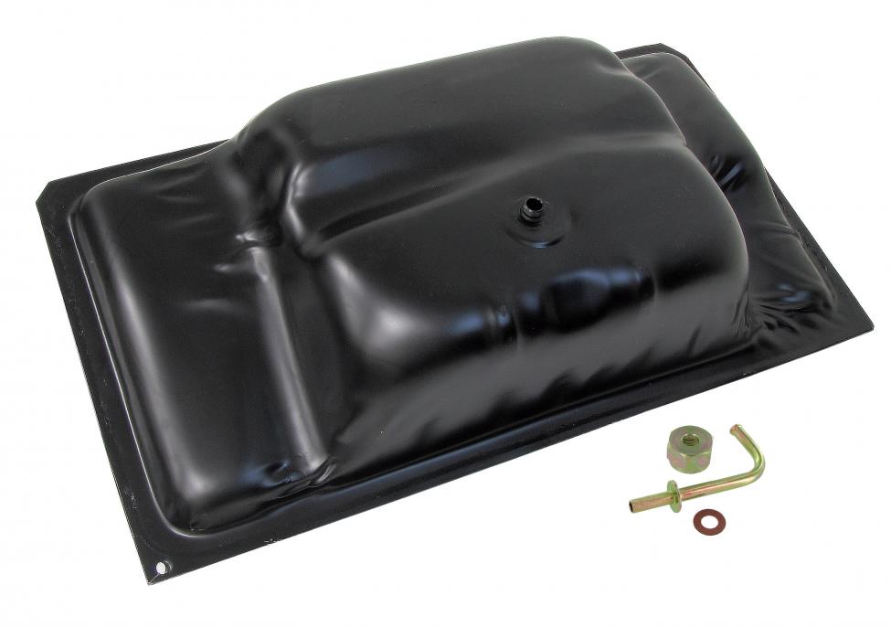 Kraftstofftank B-Qualität, schwarz lackiert für Käfer/Ghia