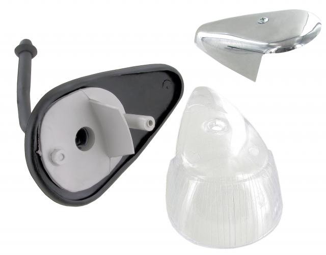 Blinkereinheit klares Glas B-Qualität für Klassiker