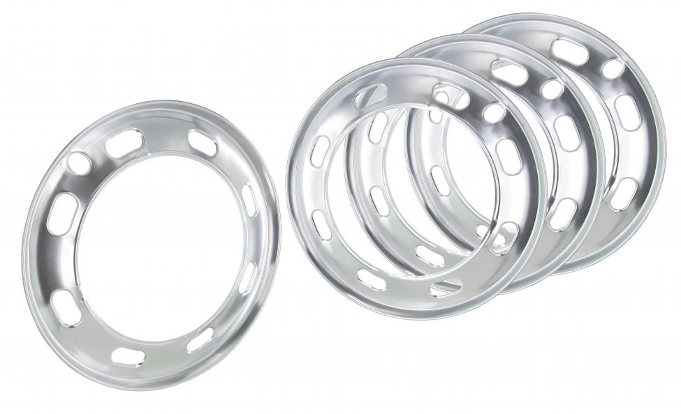 Felgenringe Aluminium für VW Käfer Karmann Ghia Typ 3