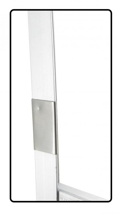 Kabinentür Ventilationsfenster Rahmen Aluminium T3
