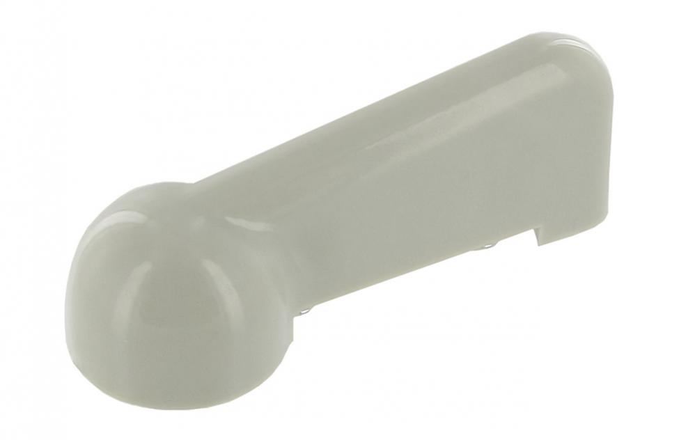 Frischluft-Klappknopf Silber-Beige