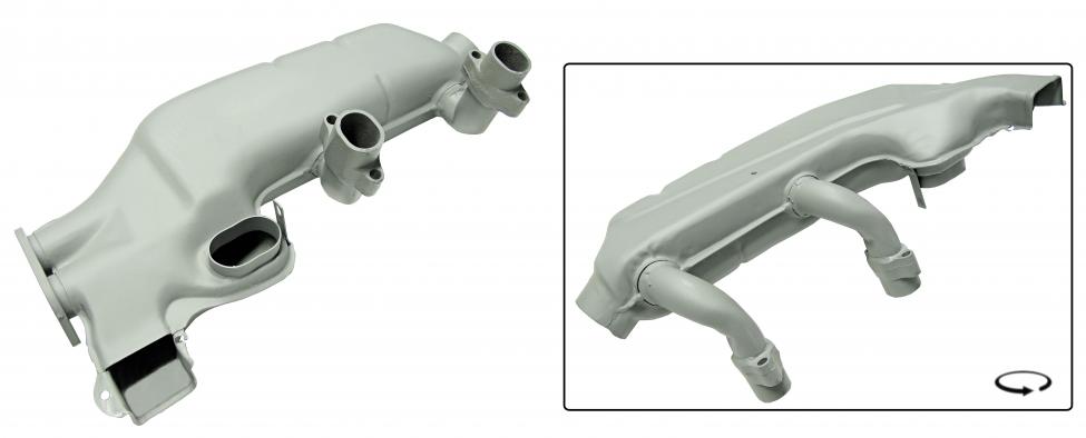 Wärmetauscher Links T4 Motor 1700-2000cc bis 7.1978