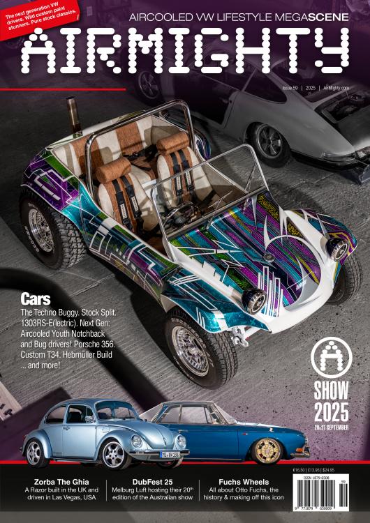 AirMighty Megascene 59-2025 – VW-Szene Magazin Englisch/Deutsch/Französisch