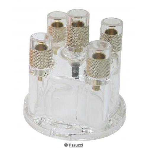 Verteilerkappe klar transparent