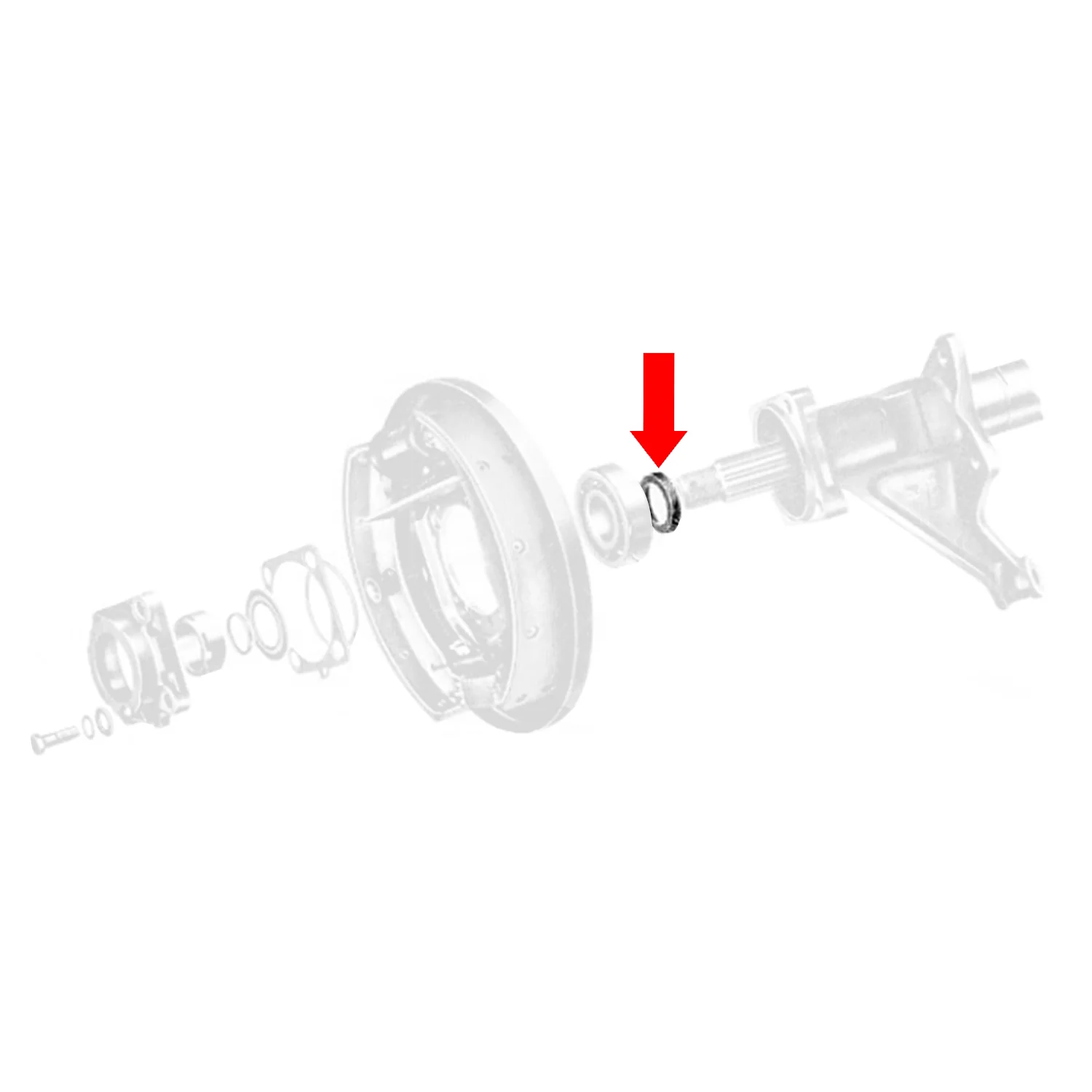 Buchse Hinterachse Lagerung BBT Production Käfer Bus Type 3