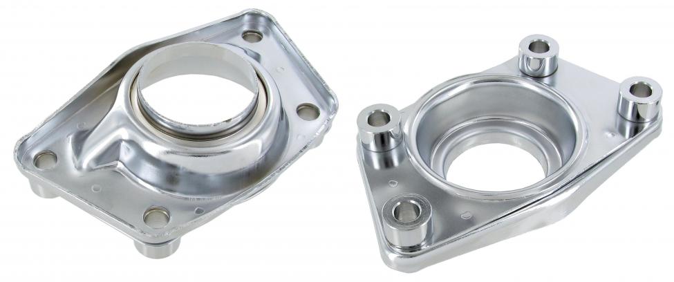 Federtellerkappen Chrom für VW Oldtimer