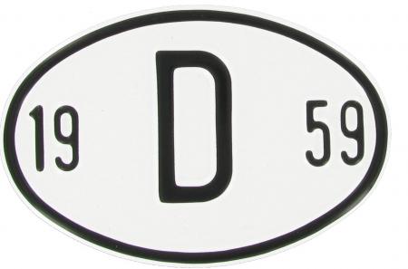Landesplakette D 1959