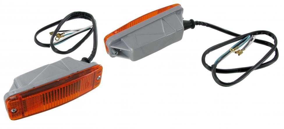 Blinkereinheit Bernstein Orange Glas für VW Käfer ab 1974