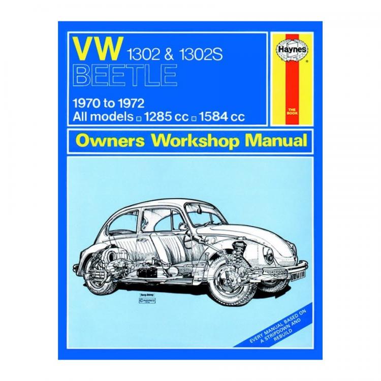 Owner Workshop Manual - Werkstatthandbuch für VW Käfer ab 1970