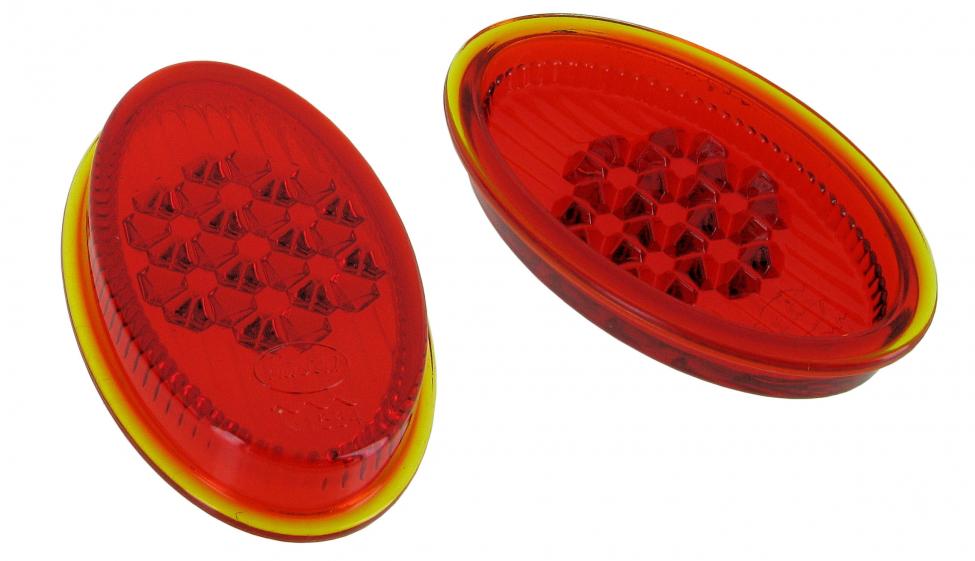 Rücklichtglas Rot für VW Oldtimer - Original-Qualität