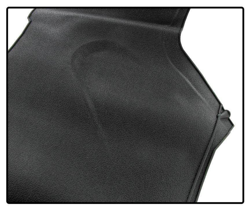 Schwarze Gummi-Sitzmatte Fußraum-Einfassung für Bulli