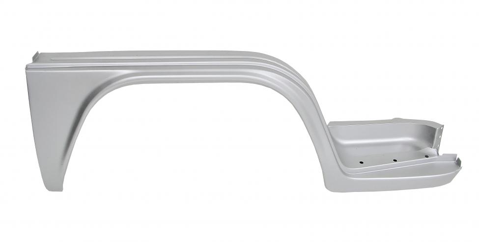 Kompletter Vorderer Radkasten "Dog Leg" Rechts A-Qualität